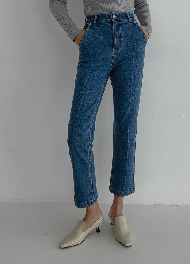 (NT-4201)Signature Basic Mock Neck Knit Korea