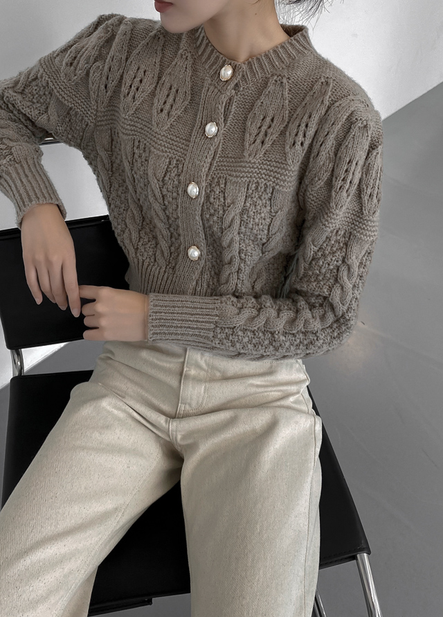 (PT-4979) Straight Cotton Fleece Denim Pants Korea