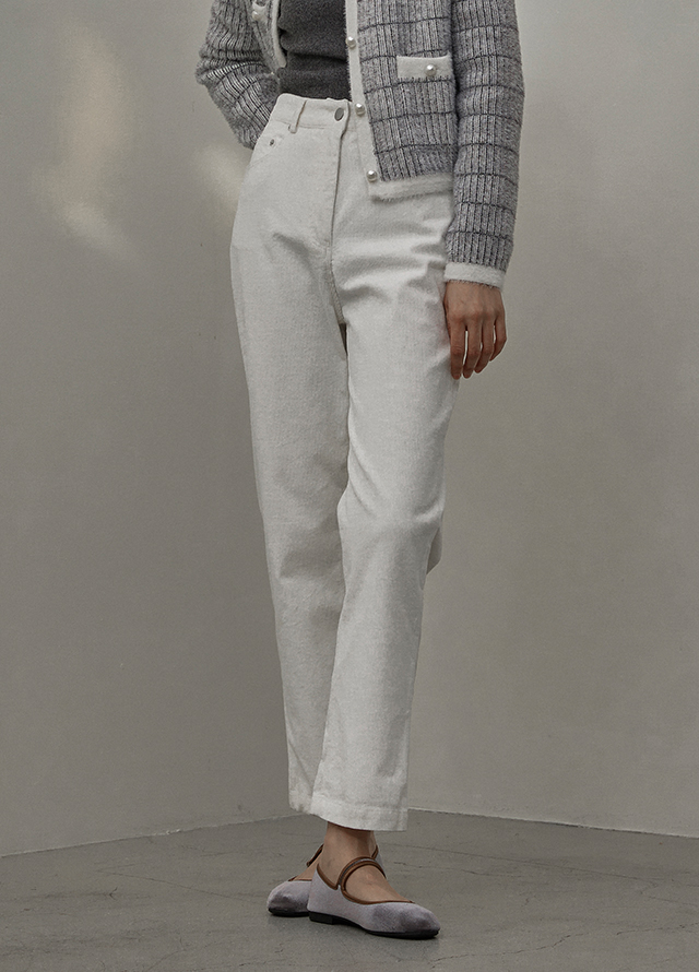 (NT-6324)Signature Wool Basic Golji U-Neck Knit Korea