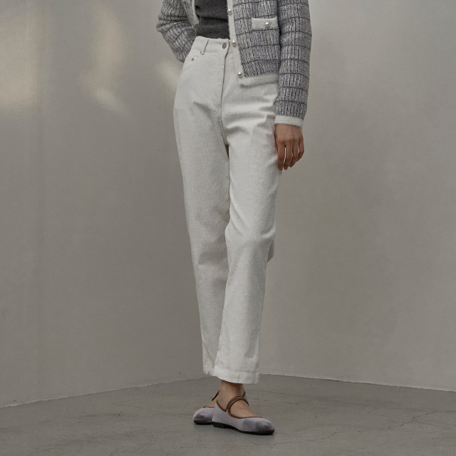 (PT-4987) Corduroy Boyfit Pants