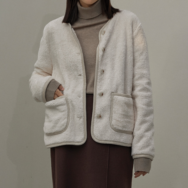 (JK-2605)Soft Warm Fleece Jacket