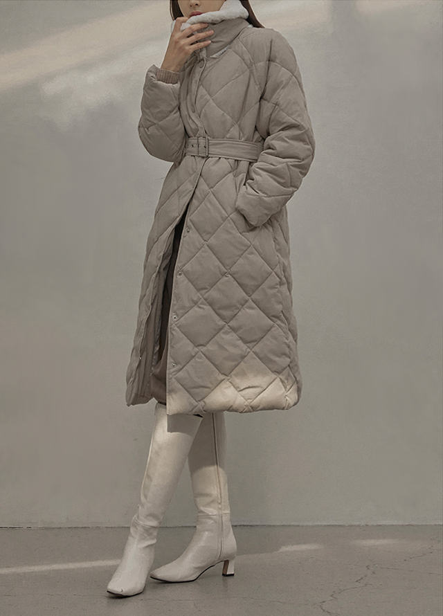 (NT-6324)Signature Wool Basic Golji U-Neck Knit Korea