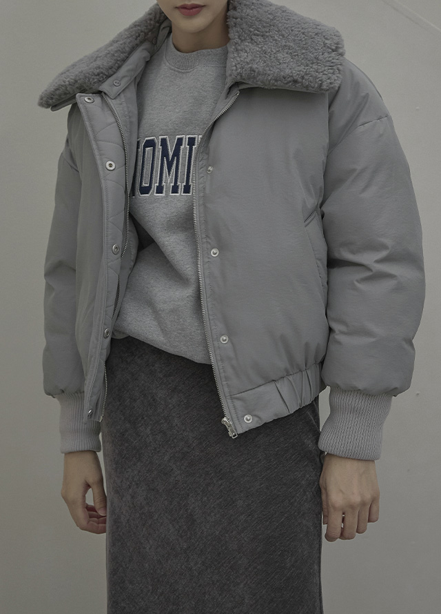 (CD-1840)Hairy V-neck Knit Cardigan Korea