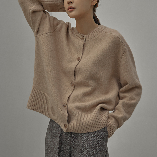 (CD-1900) Daily Raglan Knit Cardigan