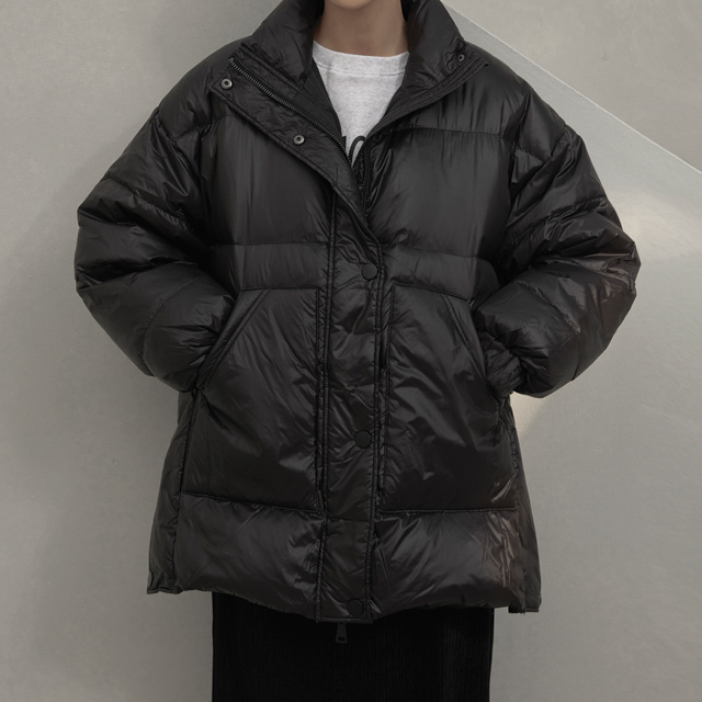 (JP-490) Overfit side slit down jumper