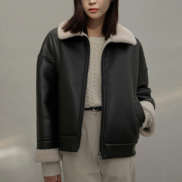 (JP-473) Eco Leather Mustang Jumper