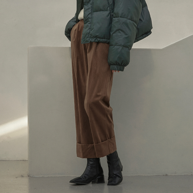 (PT-5234)Soft Roll-up Backbanding Pants