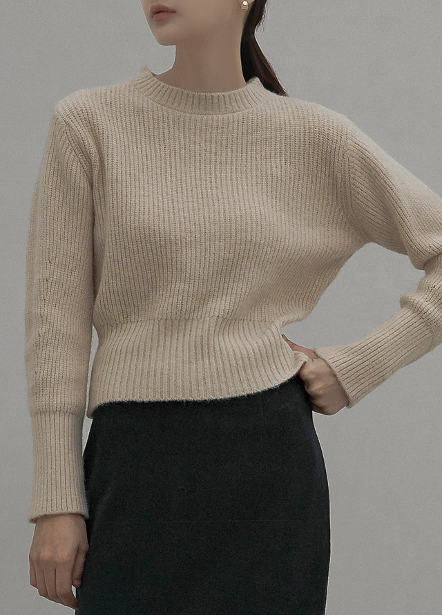 (E-1554)Silver Classic Hoop Earrings Korea