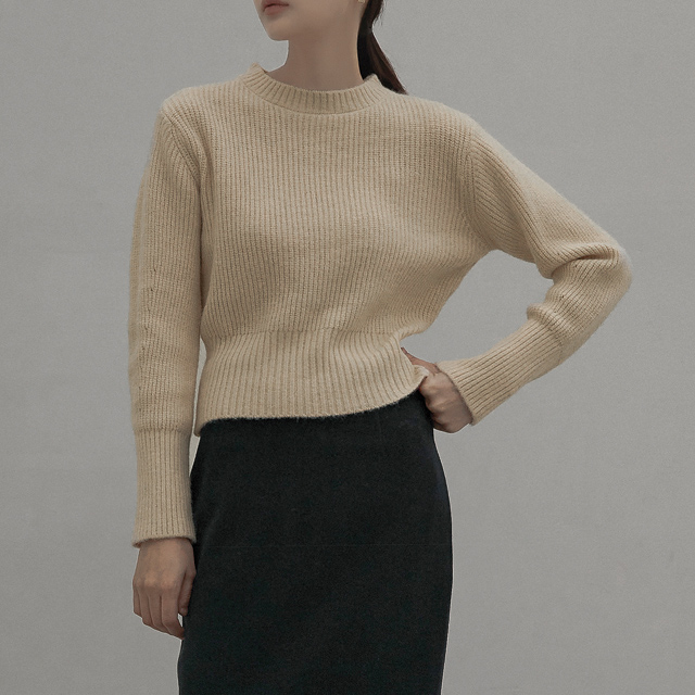 (T-6433) Daily Dolman Silhouette Knit
