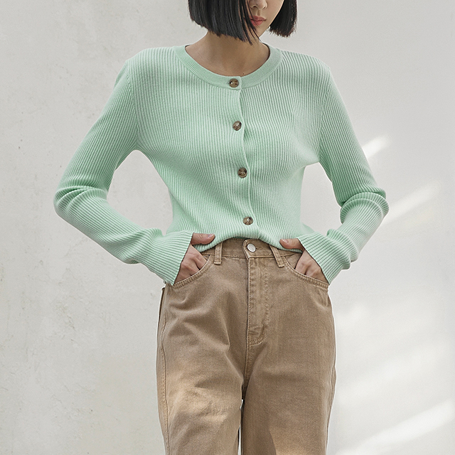 (CD-1870)Standard Golji Knit Cardigan