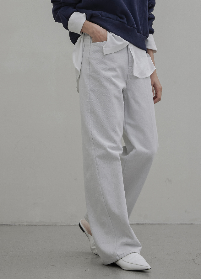 (BL-3588)N Signature BL003-Soft Overfit Blouse Korea