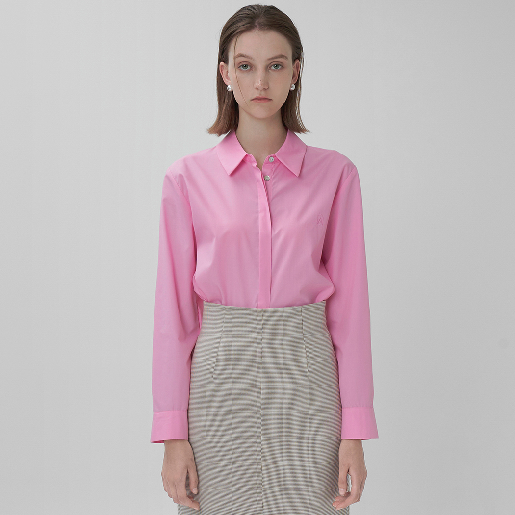 (BL-3966) Daily embroidery shirt