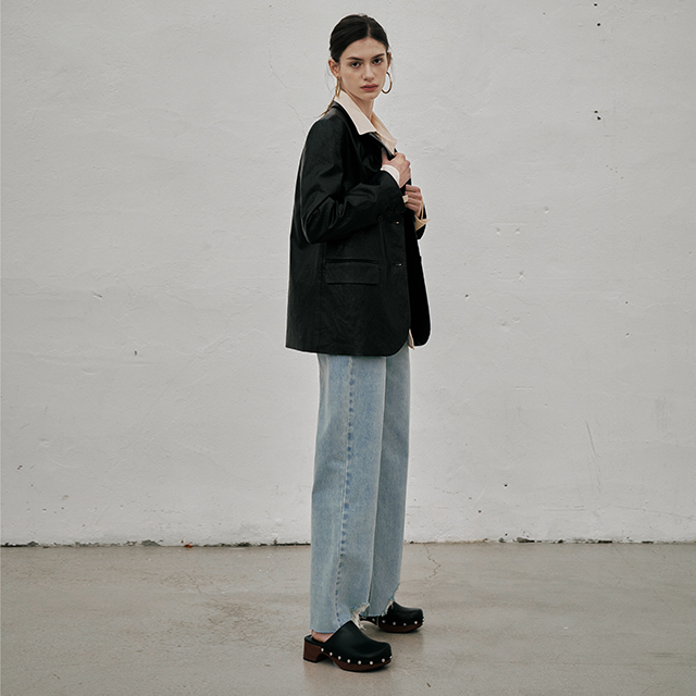 (PT-5120) Sensual Straight Denim Pants