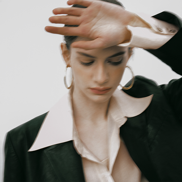 (BL-3978) Urban Ringkle Nasi Set Blouse S