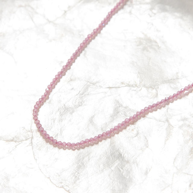 (N-827) Shine Bead Necklace