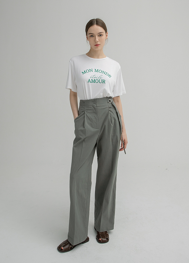 (T-6405) Montmond Standard Fit Tee Korea