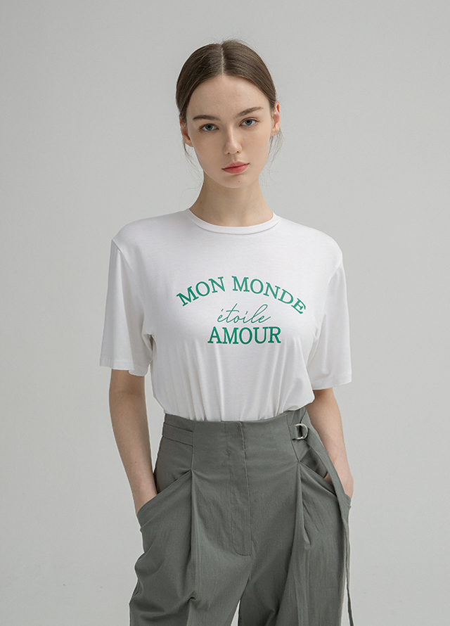 (SK-4636) Cool Fresh Set-up H-Line Midi Skirt Korea