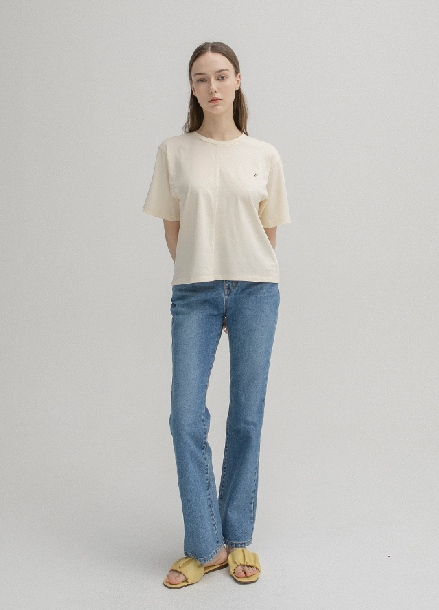 (SH-3340) Bold Shirring Slide Korea