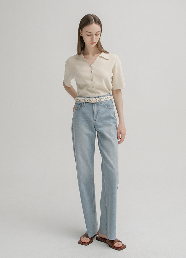 (CD-1928) Caraneck Crop Knit Cardigan Korea