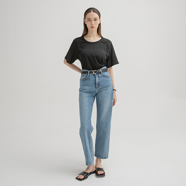 (PT-5331)Standard Straight Denim Pants