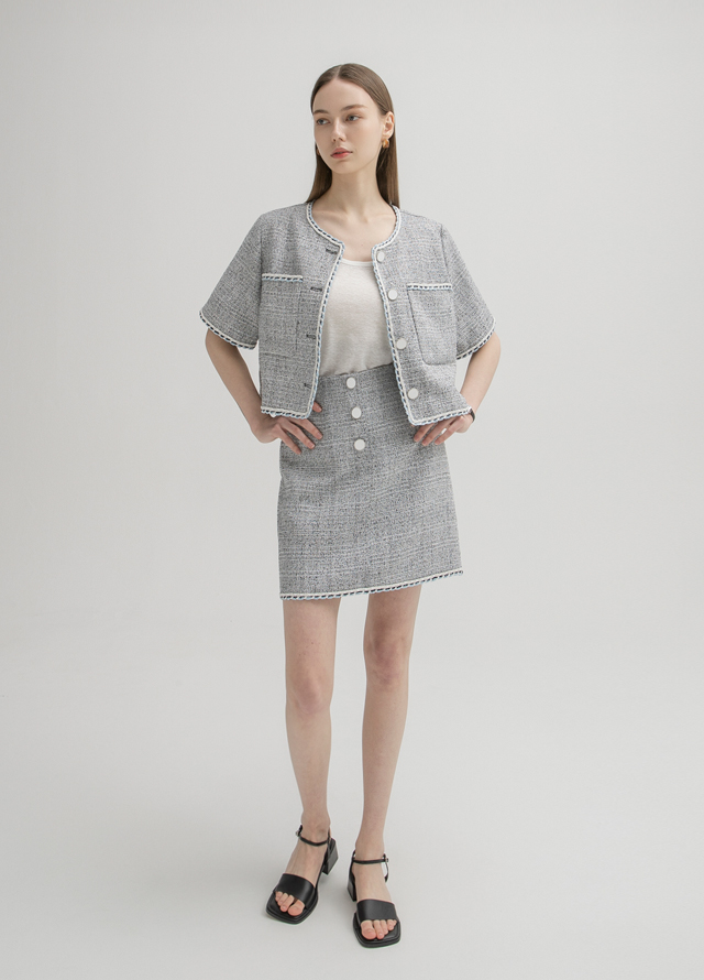 (T-6563)Basic Linen Sleeveless Tee Korea