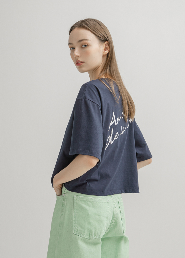 (PT-5346)Pigment Straight Denim Pants Korea