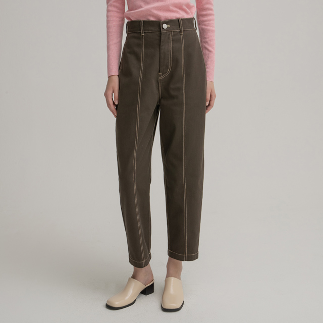 (PT-5320) Low Cotton Denim Pants