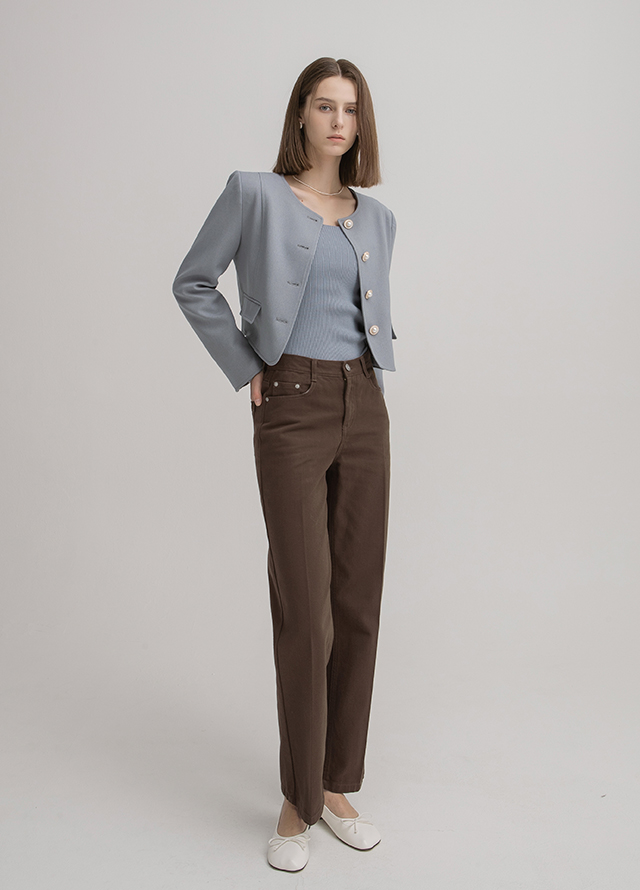 (ZT-6584) Daily Cable Pattern Knit Korea