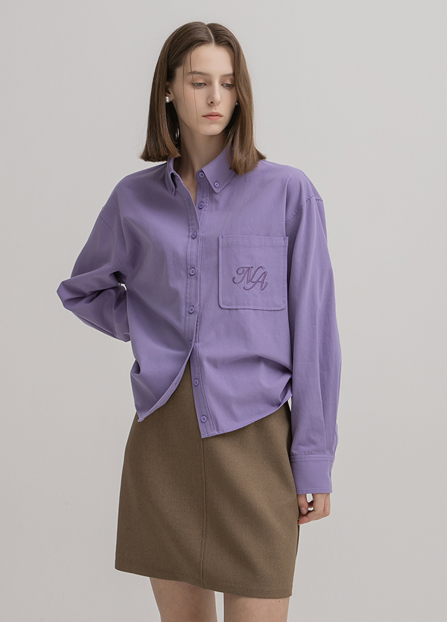 (SK-4685) Mar Set-up Semi A-line Skirt Korea