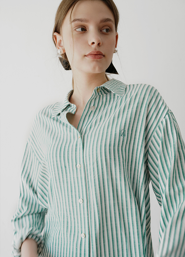 (PT-5318)Tinted Straight Fit Denim Pants Korea