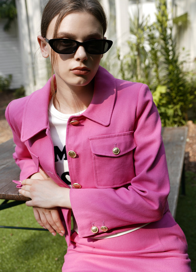 (OP-5958)Painting Frill Mini One Piece S Korea