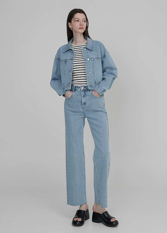 (NT-6603)Wool Soft Slim Polar Tee Korea