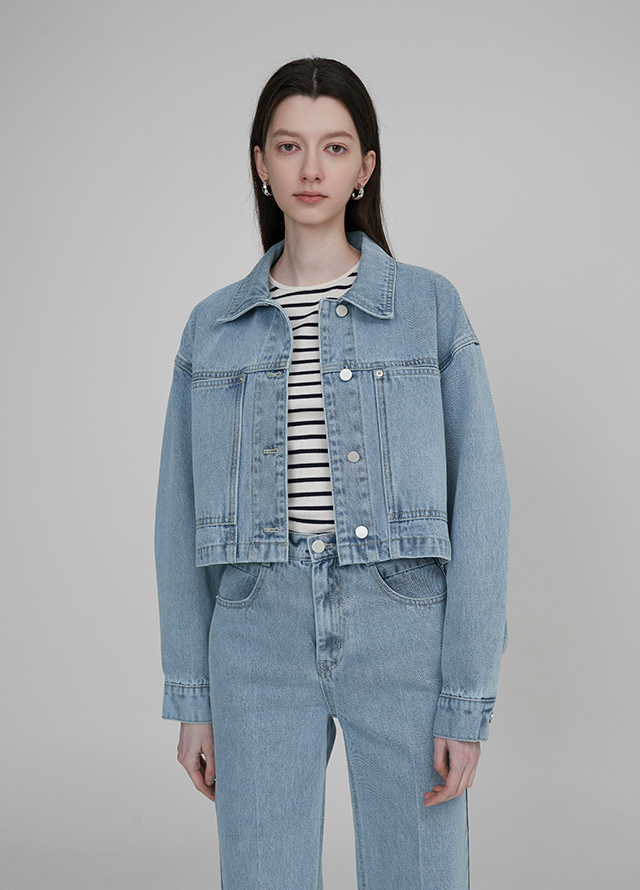 (PT-5315) Youth Straight Denim Pants Korea