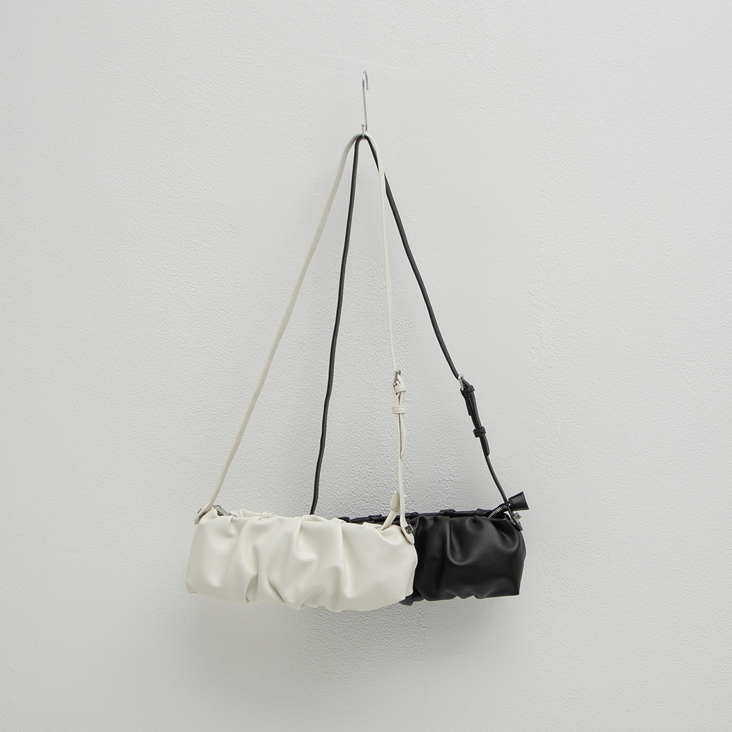 (B-2391) Baguette Shirring Tote Bag S