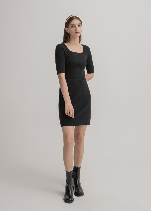 (JK-2744) Harsh Line Wool Tweed Jacket Korea