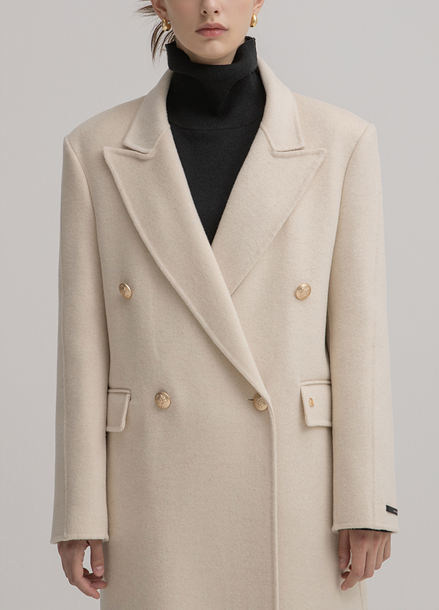 (T-6188) Basic Overfit Turtleneck Knit Korea