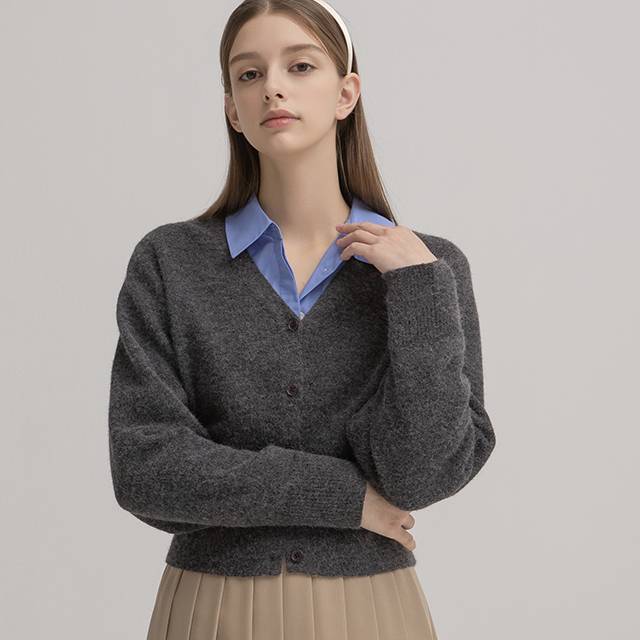 (CD-2015) Mood Raglan Knit Cardigan