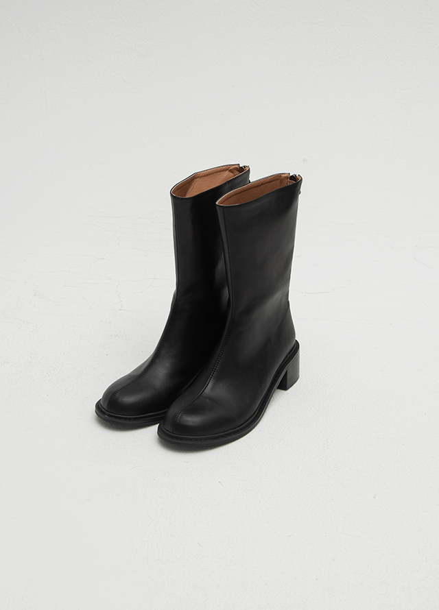 (SK-4687) Heavy Cotton A-Line Midi Skirt Korea