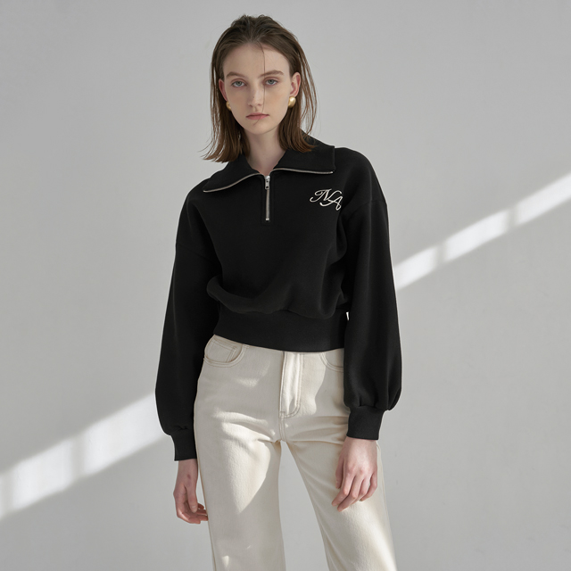 (T-6579)City Casual Anorak Fleece Man-to-Man Tee