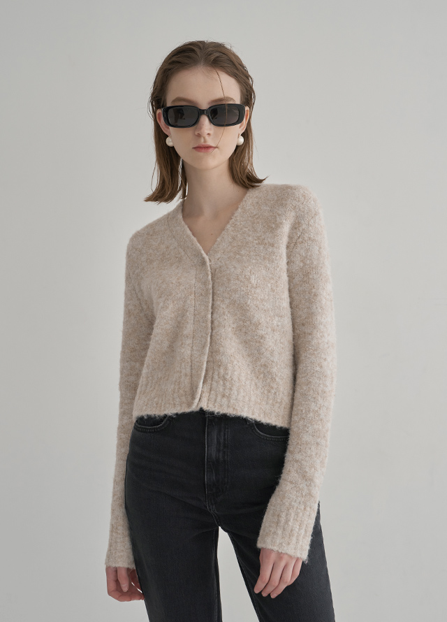 (CT-1403) Fur Collar Handmade Double Long Coat S Korea