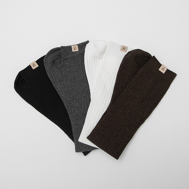 (SC-0017)Basic Golji Knee Socks