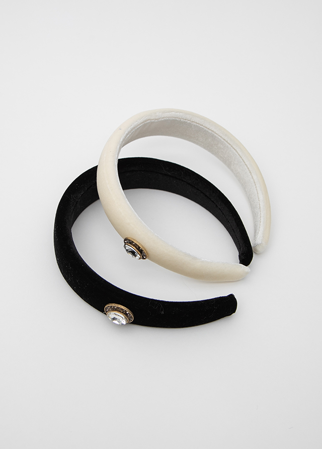 (T-6578) Roena Pearl Round Scarf Knit Korea