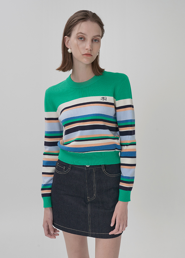 (SH-3376) Modern Stud Clog Mule Korea