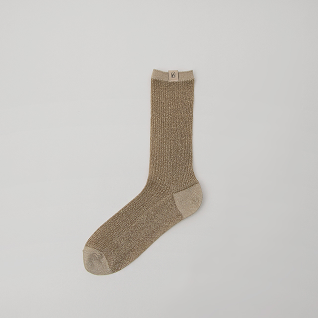(SC-0022) See-through glitter socks