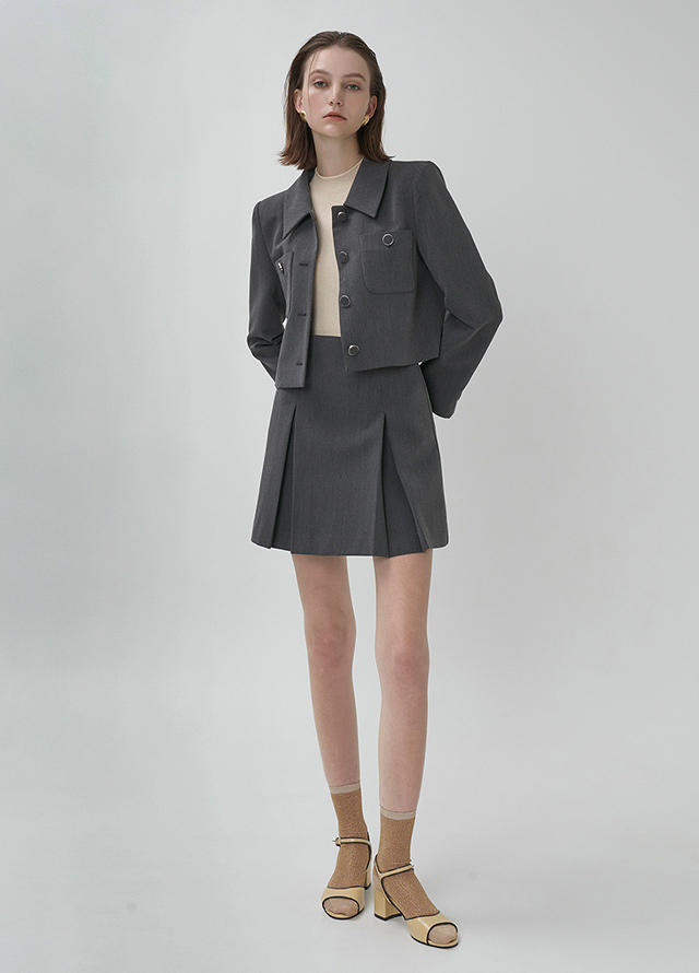 (JK-2813) Martin Set-up New Crop Jacket Korea