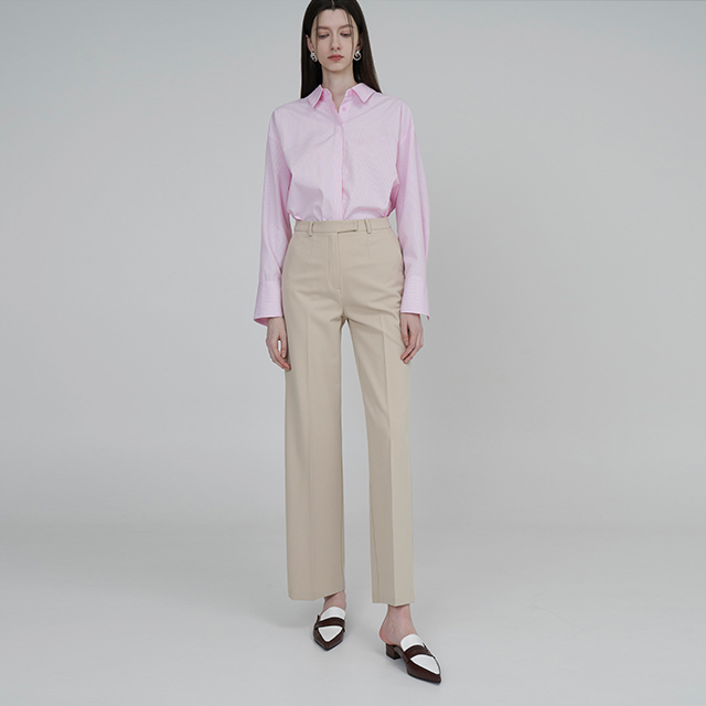(PT-5374)Standard Slim Straight Pants