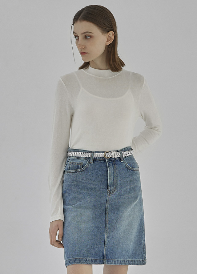 (SK-4753)Stacy Set-Up Back Pocket Mini Skirt Korea