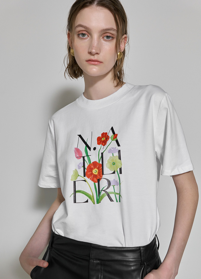 (PT-5378)Illusion Straight Cotton Denim Pants Korea