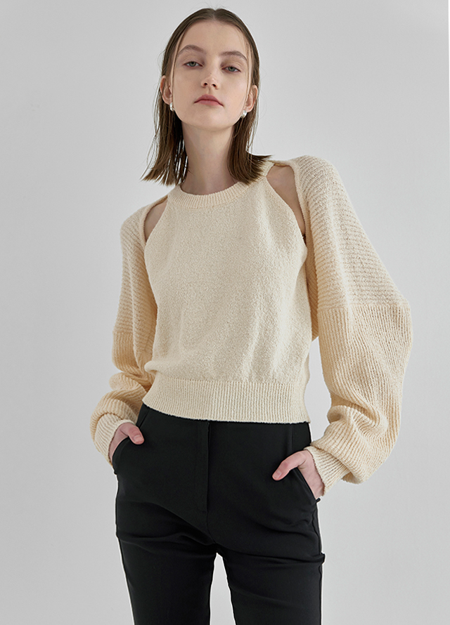 (SH-3374) Combination Stiletto Slingback Korea