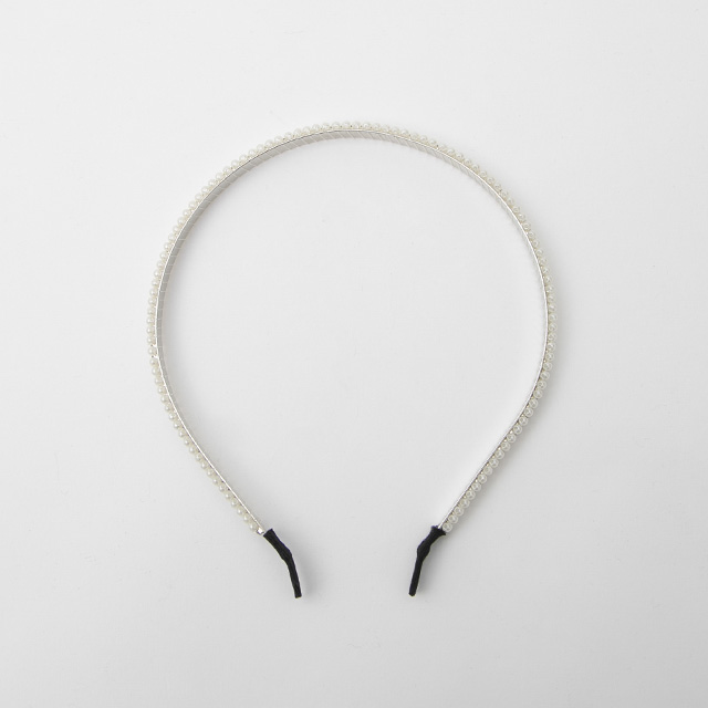(HC-0022)Tiny Pearl Slim Hairband